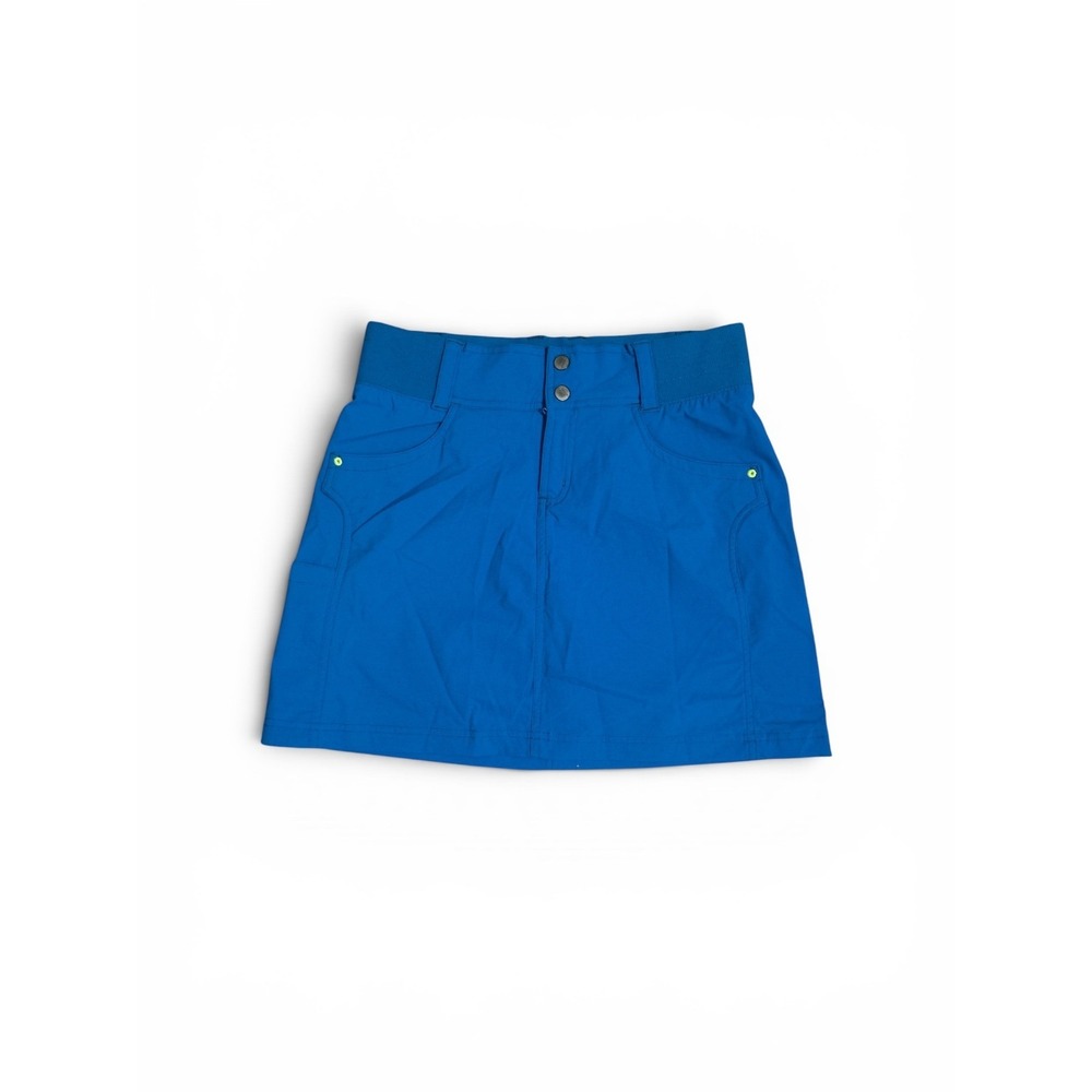 Title Nine Clamber Skort Womens 2 Blue Athletic Hiking Skirt TN-150983